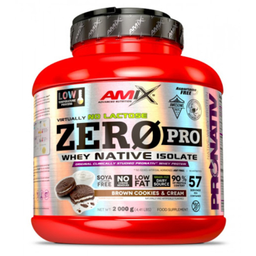 Amix Nutrition ZeroPro Native Whey Isolate 2000g Fehérjepor
