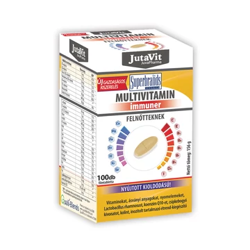 Jutavit Multivitamin Immuner Felnőtteknek 100 Tabletta