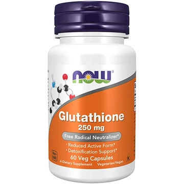 Now Foods Gluthatione 250 mg Antioxidáns