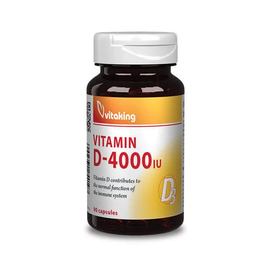 Vitaking D3-vitamin 4000NE kapszula