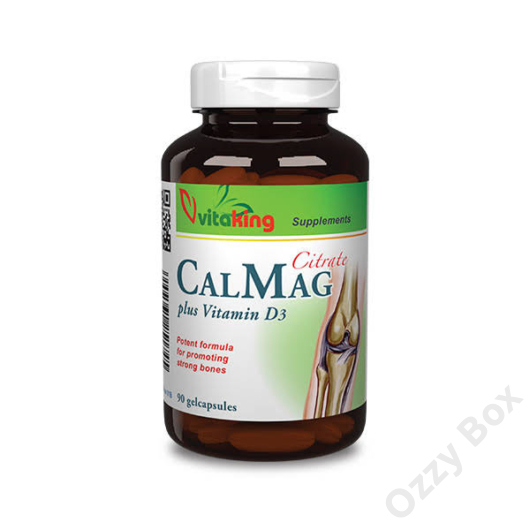 Vitaking CalMag Citrát + D3-Vitamin