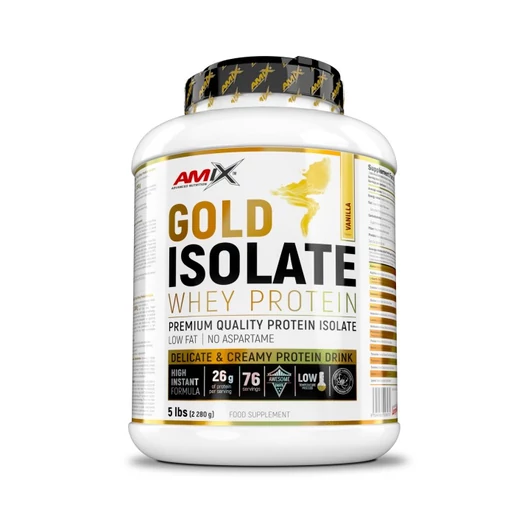 Amix Gold Whey Protein Isolate 2280 g Fehérjepor