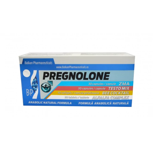 Balkan Pharmaceuticals Pregnolone 120 kapszula Tesztoszteronszint Növelő