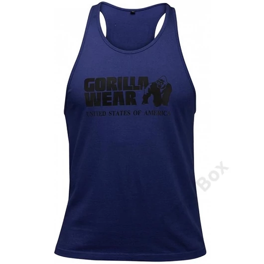 Gorilla Wear Classic Tank Top Navy