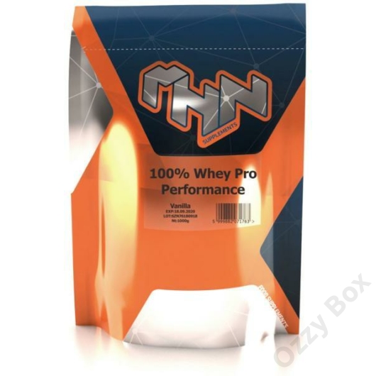 MHN Supplements 100% Whey Pro Performance 1000 g Fehérjepor