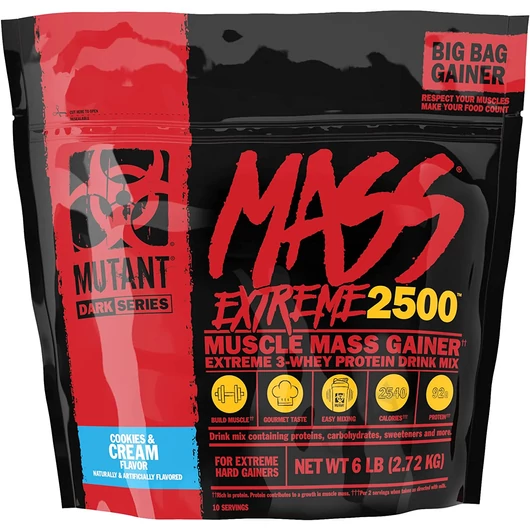 Mutant Mass Extreme 2500 Tömegövelő 2720 g