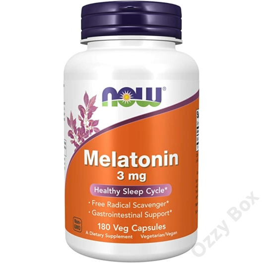 Now Foods Melatonin 3 mg 180 kapszula