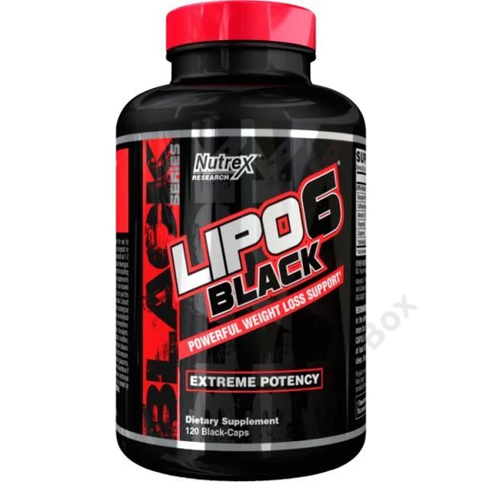 Nutrex Lipo-6 Black 120 Kapszula Zsírégető