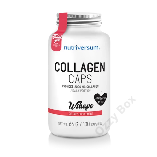 Nutriversum WShape Collagen Caps 100 Kapszula Kollagén