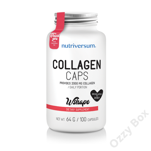 Nutriversum WShape Collagen Caps 100 Kapszula Kollagén