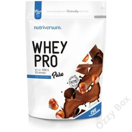 Nutriversum Whey Pro Pure Protein 1000 g Fehérjepor
