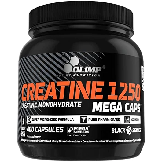 Olimp Creatine 1250 Mega Caps 400 Kapszula Kreatin