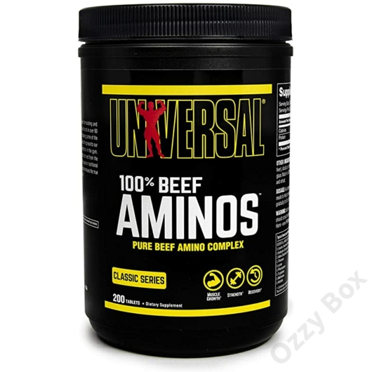 Universal Nutrition 100% Beef Aminos 200 Tabletta