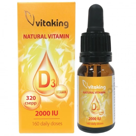 Vitaking D3-vitamin csepp