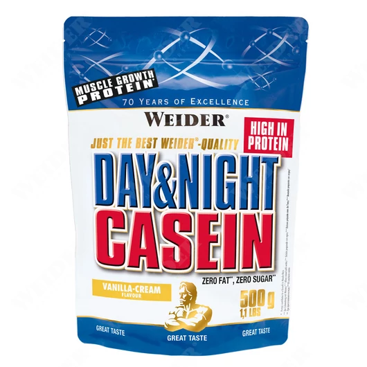 Weider Day &amp; Night Casein 500 g Fehérjepor