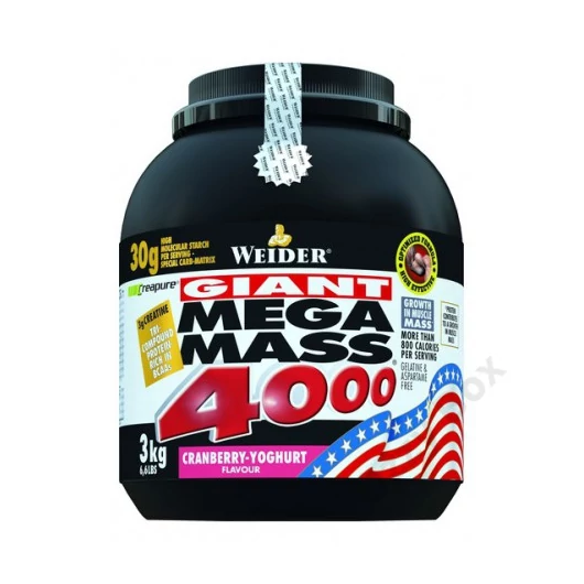 Weider Giant Mega Mass 4000 Tömegnövelő 3000 g