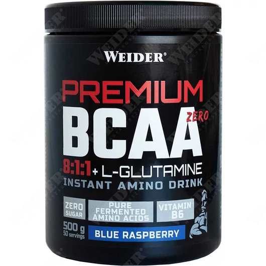 Weider Premium BCAA 8:1:1 + Glutamine Zero 500g Aminosav